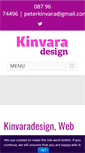 Mobile Screenshot of kinvaradesign.com