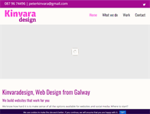 Tablet Screenshot of kinvaradesign.com